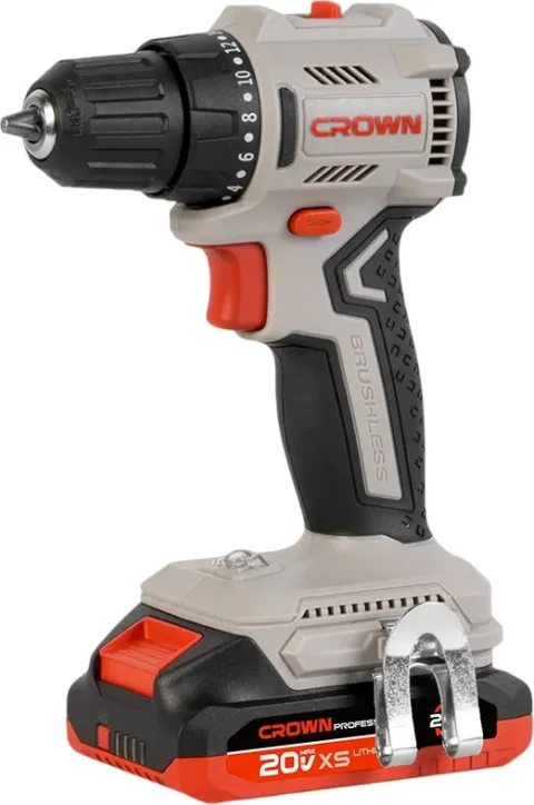 Аккумуляторная дрель-шуруповерт CROWN CT21131XS-2 BMC