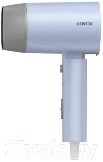 Компактный фен Centek CT-2203 (синий)