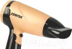 Компактный фен Centek CT-2209 BLG (черный/золото) — фото 6
