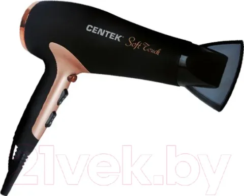 Фен Centek CT-2241 (розовое золото/черный)