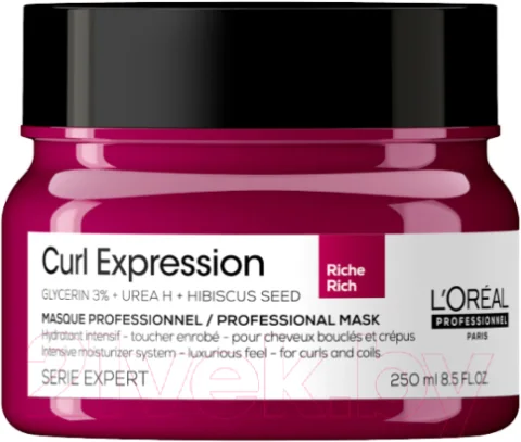 Маска для волос L'Oreal Professionnel Curl Expression Интенсивно увлажняющая кудрявые волосы (250мл)