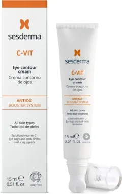 Набор косметики для лица Sesderma C-Vit Крем для лица 50мл + Крем для век 15мл — фото 4