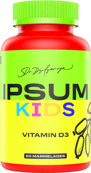Витамин IPSUM D3 Kids Барбарис мармеладные пастилки (60шт)