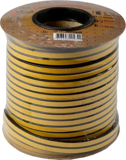 Уплотнитель VELA D-9x7.5 (100м, белый)