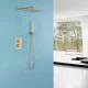 Душевая система со смесителем Abber Daheim AF8251G (золото матовое) — фото 5
