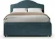 Двуспальная кровать Sonit Dana 180x200 шенилл Eclipse (15 синий) — фото 5