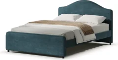 Двуспальная кровать Sonit Dana 180x200 шенилл Eclipse (15 синий) — фото 7