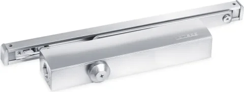 Доводчик с рычагом Notedo DC 045-155 SL+HO+DA+BC Pro (серебристый)