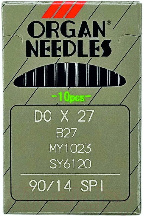 Набор игл для промышленной швейной машины Organ DCx27 90 SPI ORG-10