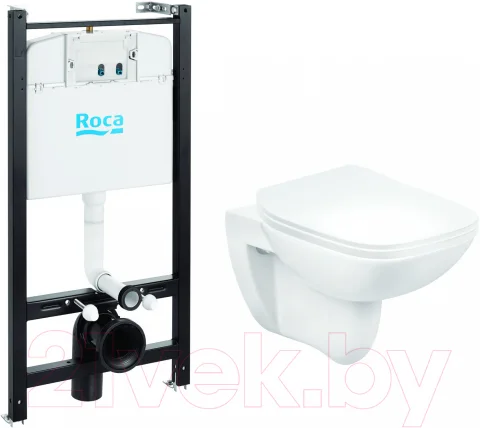 Инсталляция с унитазом подвесным Roca Debba 893104970
