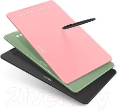 Графический планшет XP-Pen Deco 01 V2 (розовый) — фото 3