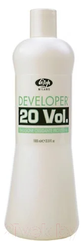 Эмульсия для окисления краски Lisap Developer 20vol 6% (1л)