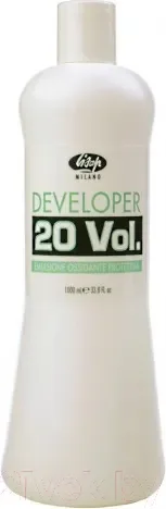 Эмульсия для окисления краски Lisap Developer 20vol 6% (1л) — фото 3
