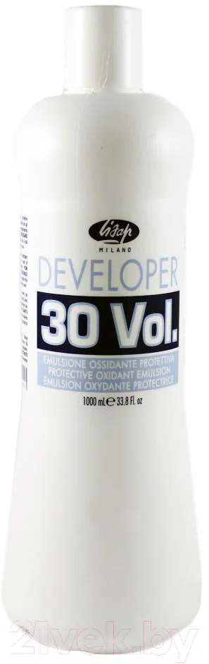 Эмульсия для окисления краски Lisap Developer 30 vol 9% (1л)
