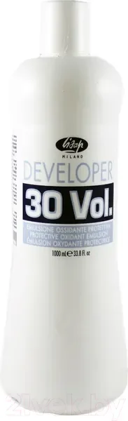 Эмульсия для окисления краски Lisap Developer 30 vol 9% (1л) — фото 3