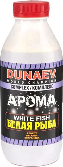 Ароматизатор рыболовный Dunaev DFR012 (250мл, белая рыба) — фото 1