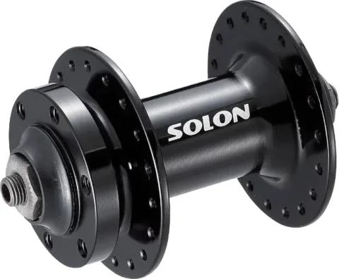 Втулка для велосипеда Solon DH802F 36H Disc (передняя, черный)