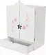 Аксессуар для куклы Leader Toys Diamond Star Шкаф c дизайнерским звездным принтом / 73219 (белый) — фото 10