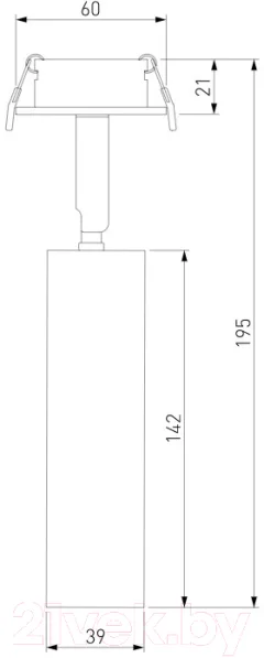 Спот Elektrostandard Diffe 25040/LED (белый) — фото 3