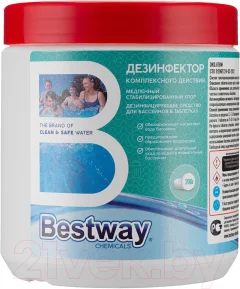Средство для бассейна дезинфицирующее Bestway DK0.6TBW (0.6кг) — фото 1