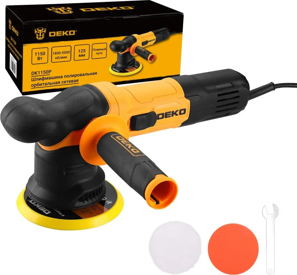 Полировальная машина Deko DK1150P / 086-1008