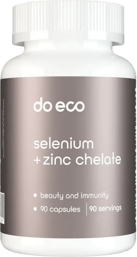 Мультиминеральный комплекс Do eco Селен + цинк хелат (90 капсул)