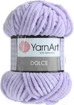 Пряжа для вязания Yarnart Dolce 100% микрополиэстер / 744 (120м, сиреневый) — фото 1