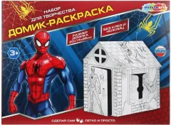 3D-раскраска MultiArt Домик-раскраска человек паук / DOMPAINT-124251, твердая обложка — фото 4