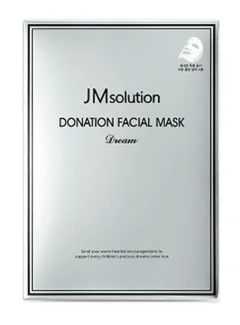 Маска для лица тканевая JMsolution Donation Facial Mask Dream для питания и сияния кожи лица (37мл) — фото 1