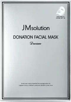 Маска для лица тканевая JMsolution Donation Facial Mask Dream для питания и сияния кожи лица (37мл) — фото 3