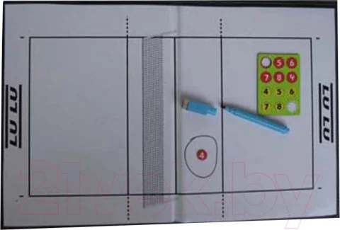 Тактическая доска ZEZ Sport Волейбол DorPlan-1-V