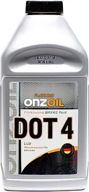 Тормозная жидкость Onzoil DOT 4 Lux (405г) — фото 1