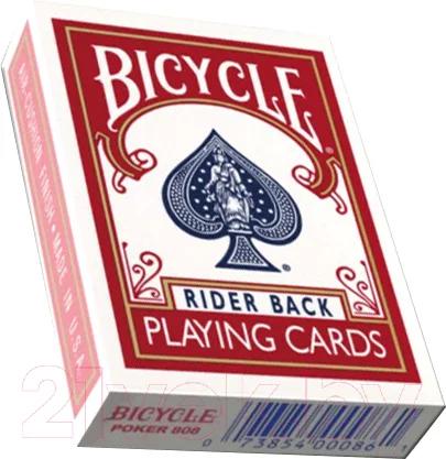 Набор фокусов Bicycle Double Back / 1019707 (красный)