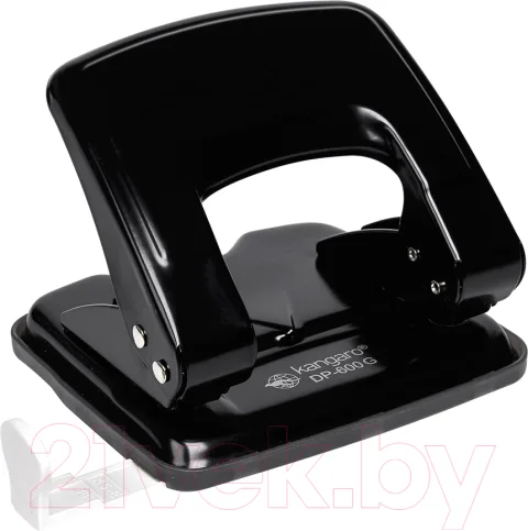 Дырокол Kangaro DP-600G (черный)
