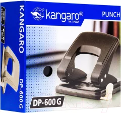 Дырокол Kangaro DP-600G (черный) — фото 2