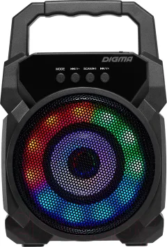Портативная колонка Digma D-PS1500 (черный) — фото 1