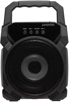 Портативная колонка Digma D-PS1500 (черный) — фото 3