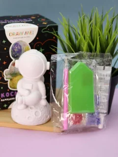 Набор для творчества ILikeGift Алмазная мозаика на копилке Draw Me! Space / 156-TH021 — фото 3