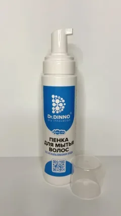 Шампунь для волос лежачих больных Dr.Dinno Пенка для мытья без использования воды (250мл) — фото 6
