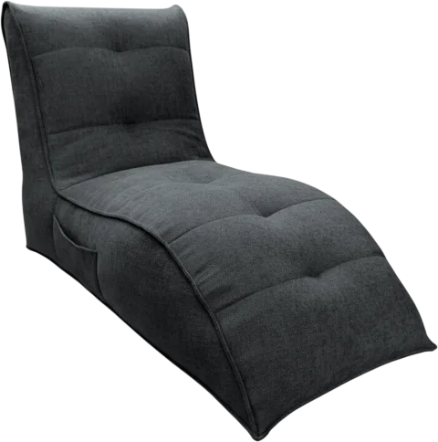 Кресло-мешок BeanBag Dream / LP-65x80x125 (шенилл 219 Graphite)