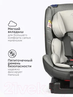 Автокресло Tomix DS30 Isofix (серый) — фото 8