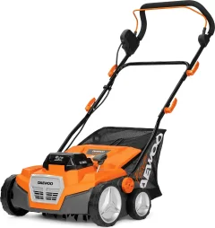 Аэратор-скарификатор для газона аккумуляторный Daewoo Power DSC 3842Li SET — фото 1