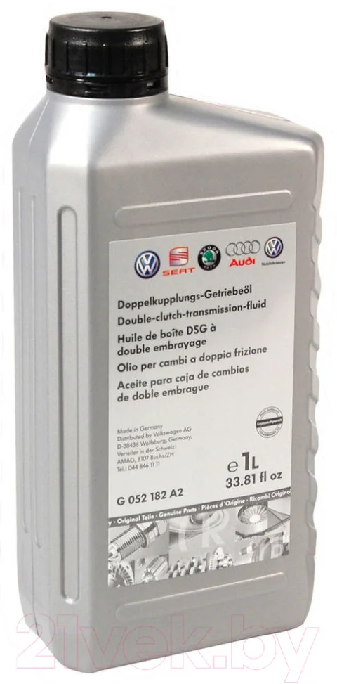 Трансмиссионное масло Volkswagen Для АКПП DSG / G052182A2 (1л)