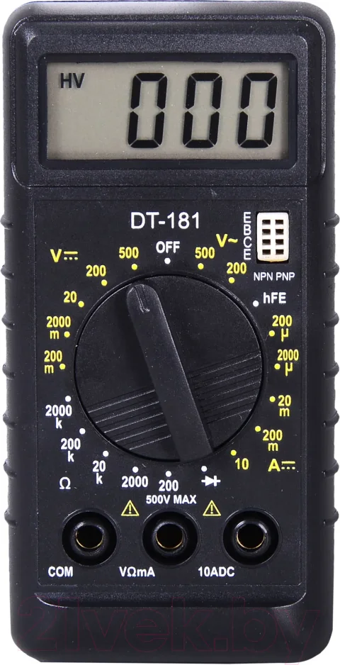 Мультиметр цифровой Ресанта DT 181 (61/10/511)