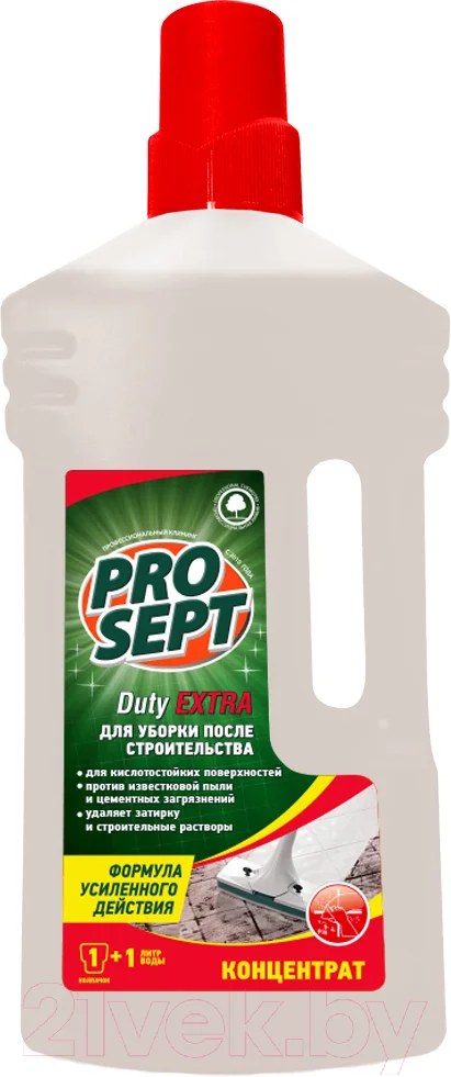 Средство для очистки после ремонта Prosept Duty Extra Концентрат (1л)