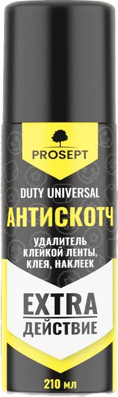Универсальное чистящее средство Prosept Duty Universal Для удаления клейкой ленты клея наклеек (210мл)