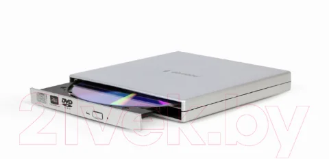 Привод DVD Multi Gembird/Cablexpert DVD-USB-02-SV (серебристый)