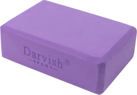 Блок для йоги Darvish Эва / DV-S-383-3 (фиолетовый)