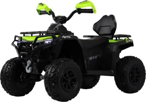 Детский квадроцикл RiverToys E009EE (зеленый)