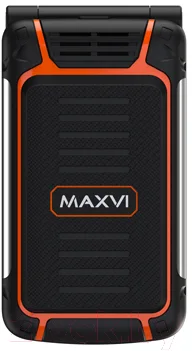Мобильный телефон Maxvi E 10 (оранжевый) — фото 8